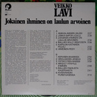 LP Veikko Lavi: Jokainen ihminen on laulun arvoinen - pikkukuva 2