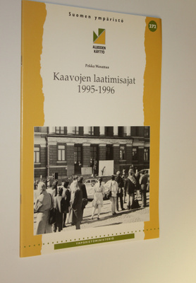 Pekka Wesamaa : Kaavojen laatimisajat 1995-1996