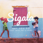 Sigala feat. Imani & DJ Fresh • Say You Do PROMO CD-Single - pikkukuva 1