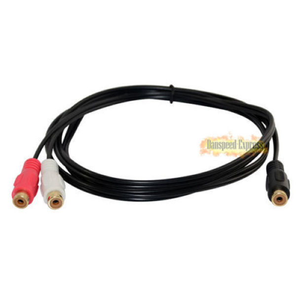 1.5m RCA Female To 2x RCA Female