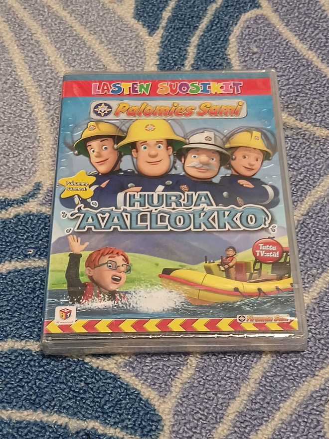 Palomies Sami Hurja Aallokko DVD Uusi
