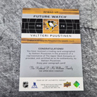 Valtteri Puustinen 2022-23 SP Authentic Future Watch Auto - pikkukuva 2