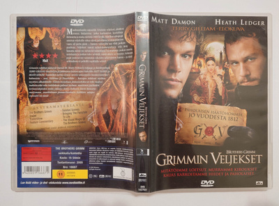 Brothers Grimm - Grimmin veljekset DVD suomitekstit