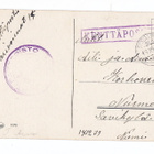 VANHA Postikortti Kenttäposti Merivoimat RT Patteristo 1939 - pikkukuva 1