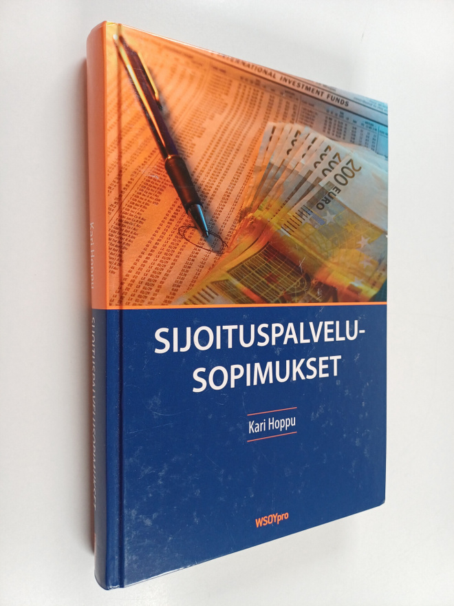 Kari Hoppu : Sijoituspalvelusopimukset