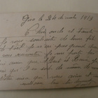 Tyttö ja kukkia suuressa saappassa, vanha joulupk, k. 1919 - pikkukuva 2