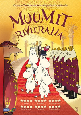Muumit Rivieralla dvd