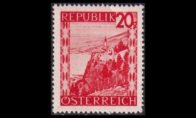 Itävalta 842 ** Maisemia 20 g (1947)