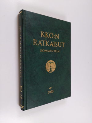 KKO:n ratkaisut kommentein 2003 1 - Korkeimmam oikeuden r...