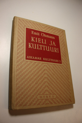 Emil Öhmann : Kieli ja kulttuuri : kielitieteen peruskysy...