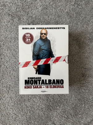 KOMISSARIO MONTALBANO KAIKKI 18 ELOKUVAA