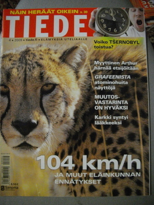 Tiede lehti Nro 4/2009 (8.11)