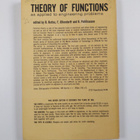 F. Ollendorff ym. : Theory of functions as applied to eng... - pikkukuva 2