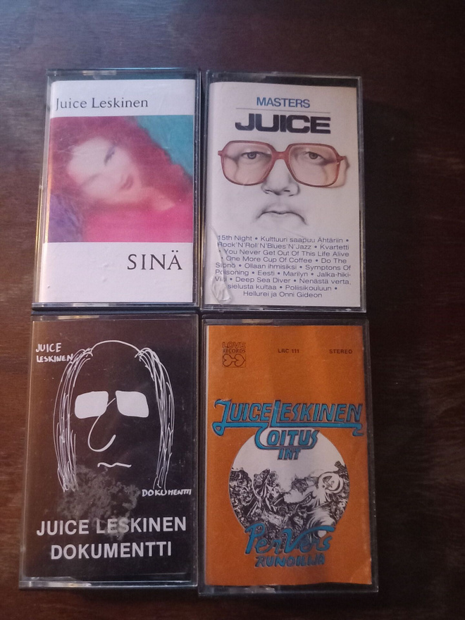 JUICE LESKINEN c-kasetit 4kpl
