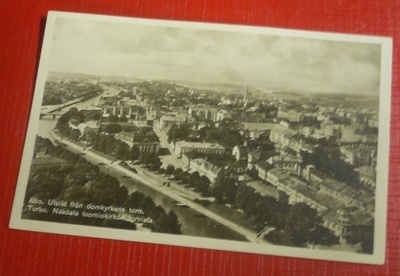 Turku  -  Näköala tuomiokirkon tornista   (K8)