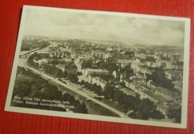Turku  -  Näköala tuomiokirkon tornista   (K8)