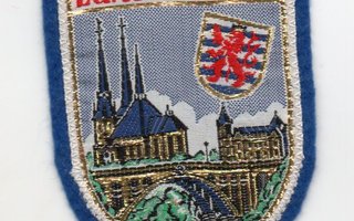 Luxembourg (matkaulu/hihamerkki, kangasta)