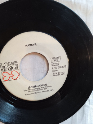 SINGLE- LEVY:  KASEVA   LOVE RECORDS LRS 2098 VUOSI 1975