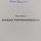 Maunu Ihalainen : Renkinä työväenliikkeessä (signeerattu,... - pikkukuva 3