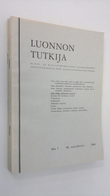 Luonnon tutkija vuosikerta 1964