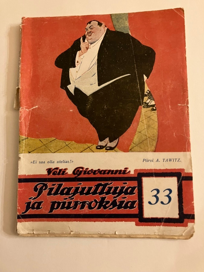 Veli Giovanni : Pilajuttuja ja piirroksia 33