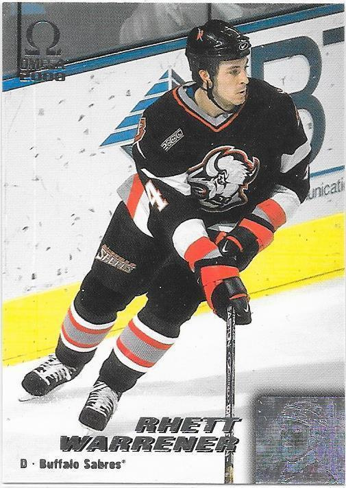 1999-00 Pacific Omega #32 Rhett Warrener Buffalo Sabres