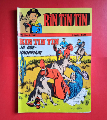 Rin Tin Tin sarjakuvalehti nro 4/1972 Myydään ToriDiili 5