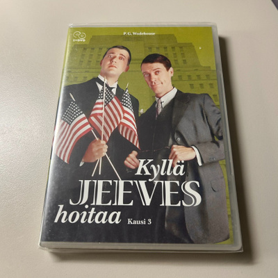 Kyllä Jeeves hoitaa kausi 3 DVD *UUSI*