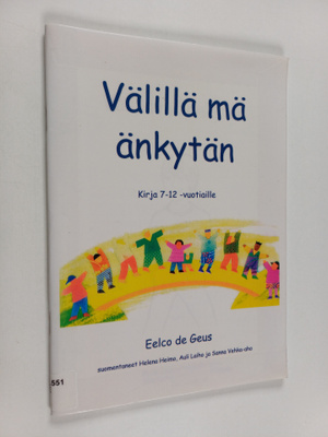 Eelco De Geus : Välillä mä änkytän : kirja 7-12 -vuotiaille