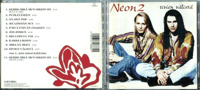 NEON 2 . CD-LEVY . RIVIEN VÄLISTÄ