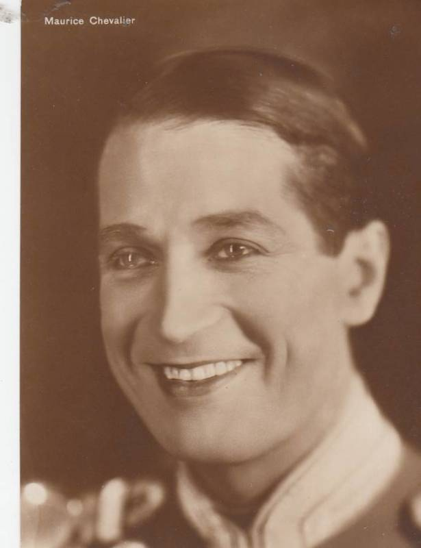 Maurice Chevalier, filmitähti  mv   189