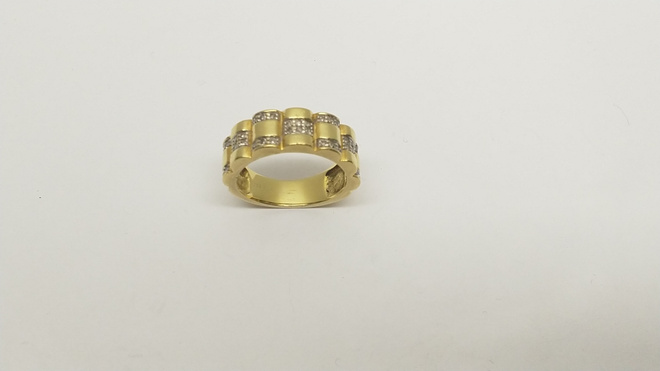 18 karaatin timantti sormus, 750, 0,20ct