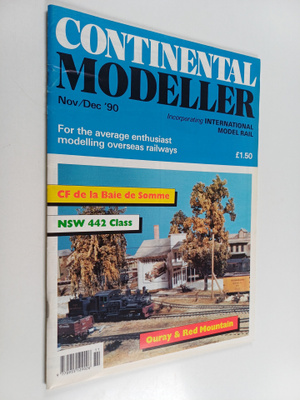 Continental Modeller magazine Nov-Dec/1990