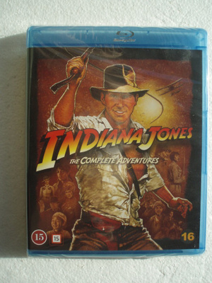 Indiana Jones the Complete Collection (Blu-ray, uusi)