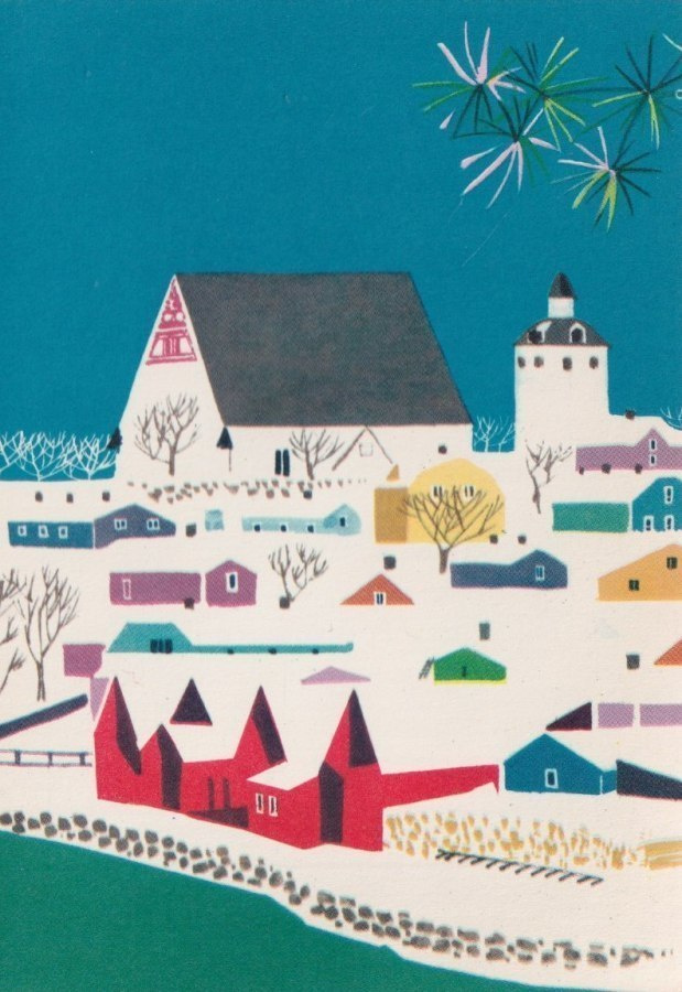 Porvoo - piirroskortti (Eurajoki)