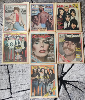 Rolling Stone lehtiä 7kpl (1978-1979)