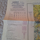 1973 ILMAILUKARTTA  1/500 000, "Marseille Feuille N°6". - pikkukuva 2