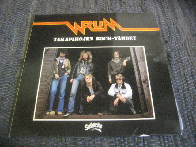 LP - Wrum - Takapihojen rock-tähdet