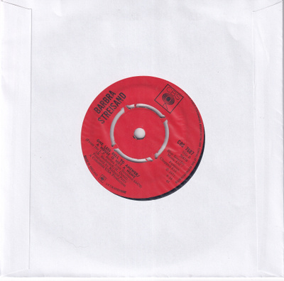 Barbra Streisand - Space Captain (7", Single)