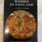Jeremy Goldberg - Women in England, C. 1275-1525 - pikkukuva 1