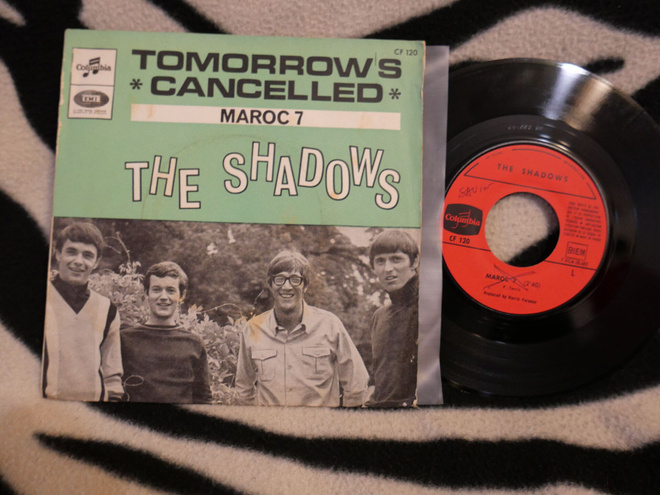 The Shadows – Tomorrow's Cancelled 7" Ranska 1967