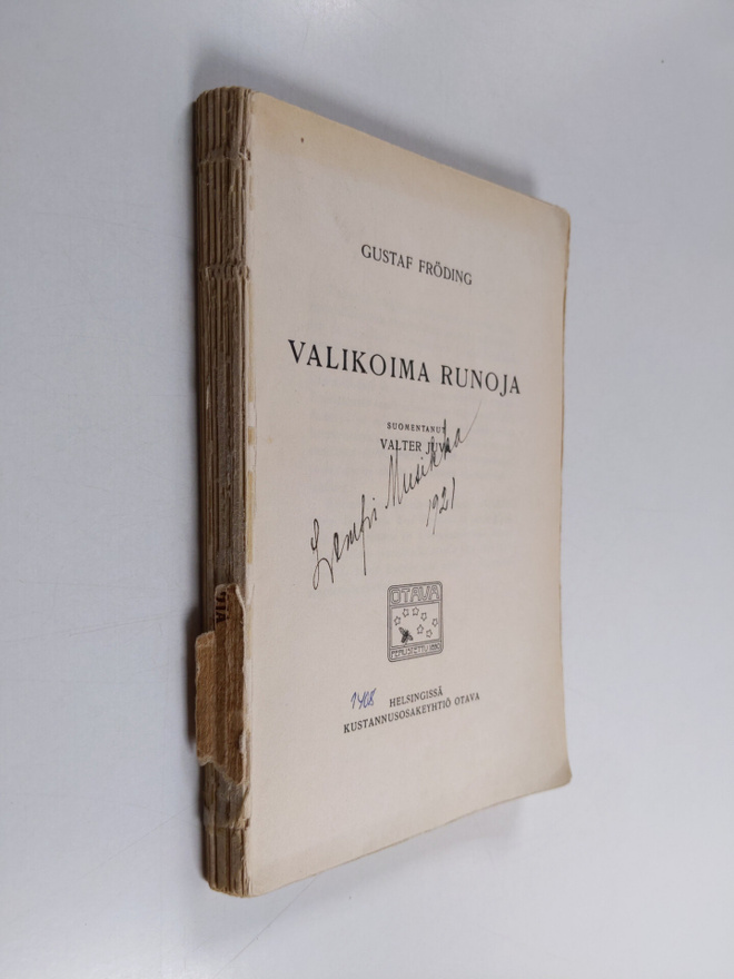 Gustaf Fröding : Valikoima runoja