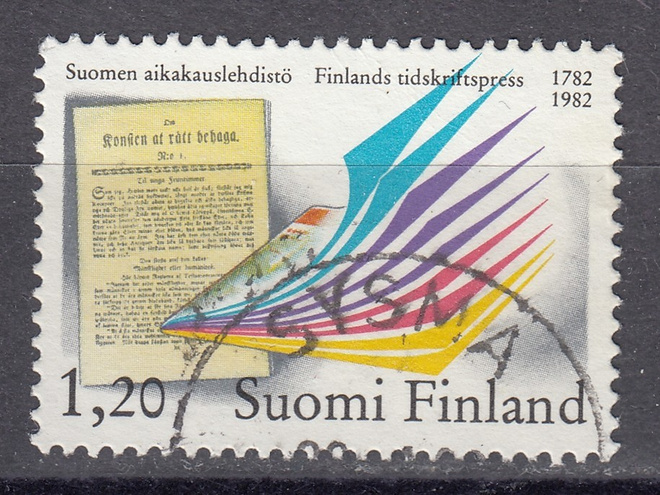 1982 Lape 890 Suomen aikakausilehdistö 200 v.
