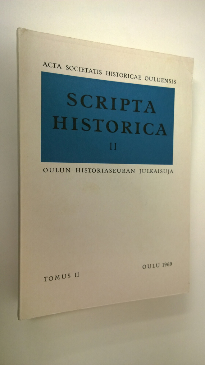 Samuli (Toim.) Onnela : Scripta historica II osa 2