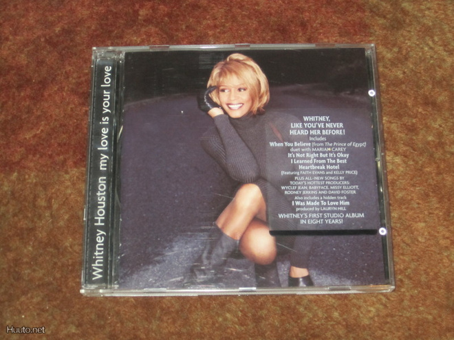 WHITNEY HOUSTON - MY LOVE IS YOUR LOVE - CD
