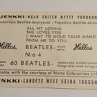 Beatles Jenkki- purkkakortti Hellas - pikkukuva 2