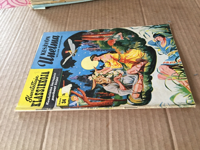 KUVITETTUJA KLASSIKKOJA 34 KESÄYÖN UNELMA