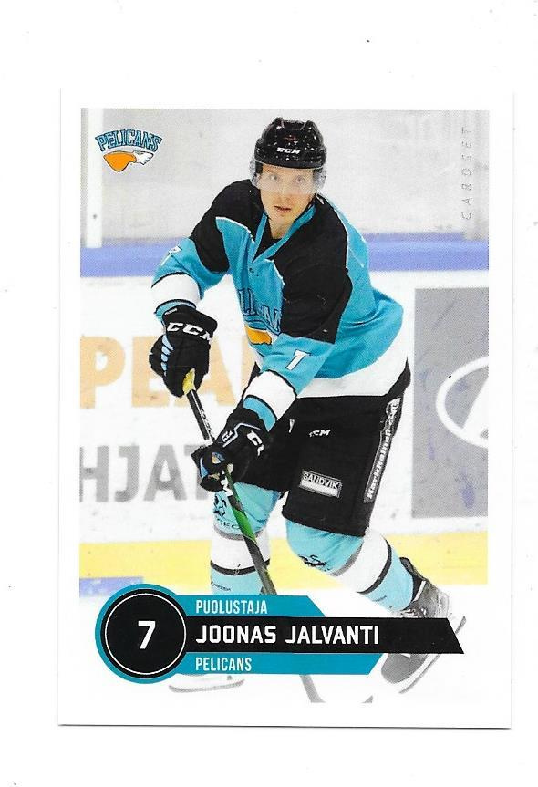 2021-22 CardSet #290 Joonas Jalvanti Pelicans