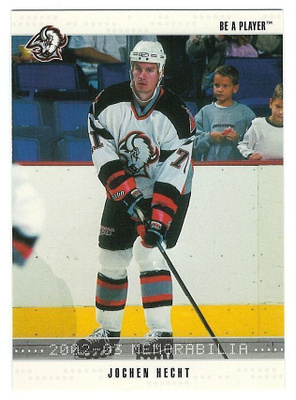 02-03 ITG Be A Player Memorabilia #86 Jochen Hecht