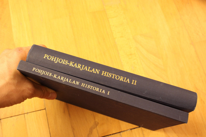 Pohjois-Karjalan historia 1 - 2 (2 kirjaa)